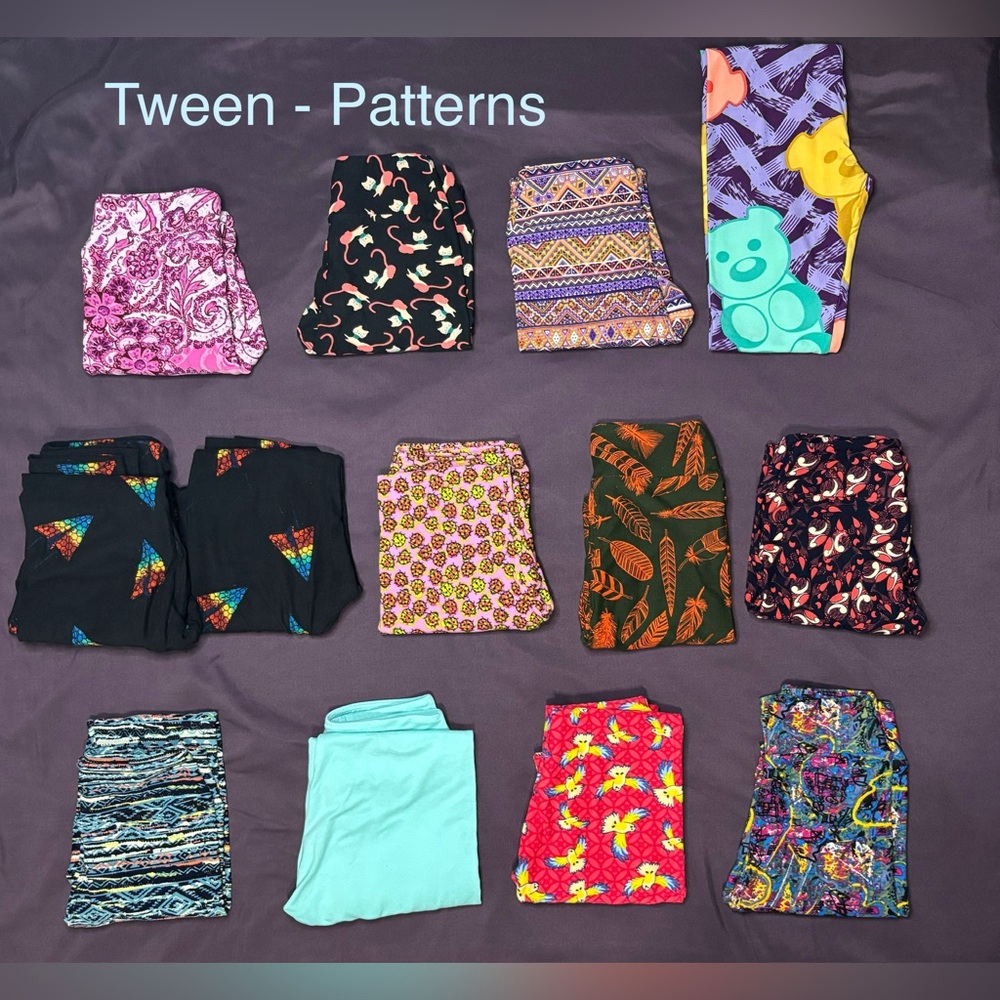 Colorful Patterned Leggings Collection (5Pairs -Mystery Box) - Picture 10 of 12